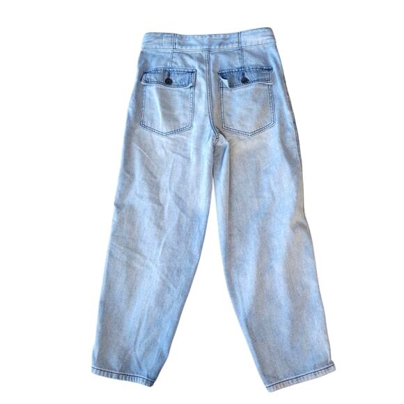 We The Free Paloma Slouchy Pleated Jeans Size 26 - Picture 7 of 9